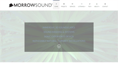 Desktop Screenshot of morrowsound.com